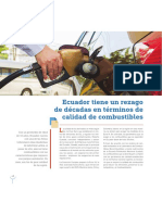 Calidad de Los Combustibles en El Ecuador