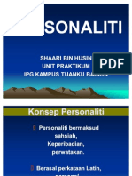 3.1 Personaliti & Konsep Kendiri