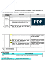 Sesión de Aprendizaje Matematica