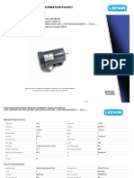 Leeson LM33125 Specification Sheet PAEt2JW