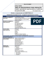 Tabela Necessária - Operadores e Coesões