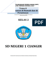 RPP Tema 8 Sub Tema 4 Kelas 2 Smster 2