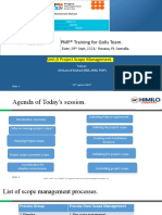 PMP Chapter-5 Scope Management