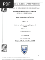 Practica 11 Uso de Las Tablas de Vapor y Diagrama de Mollier PDF