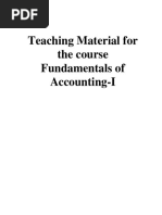 Fundamentals of Accounting CH 1-Chapter 7