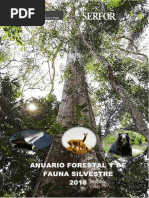 Anuario Forestal y de Fauna Silvestre 2018