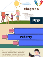 Chapter X - Puberty and Adloscence