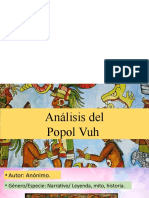 Analisis de Popol Vuh