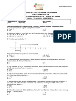 Soal PTS Matematika Kelas 6 Semester 1 T.A 2022 2023