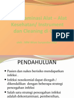 Dekontaminasi Alat Alat Kesehataninstrument Dan Cleaning Di CSSD 85