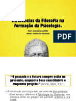 Influências Da Filosofia Na Formação Da Psicologia