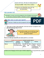 SAC1 Recreamos en Familia Una de Las Actividades S3