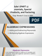 Module1.1 Polynomials