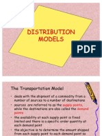 Distribution Models