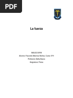 La Fuerza - Facundo Albornoz - 2do Medio H