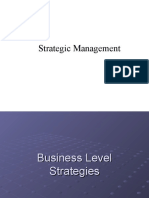 Business Level Strategies