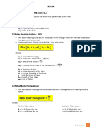 Boiler Formulas