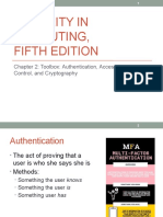 2 Authentication - Access Control & Cryptography