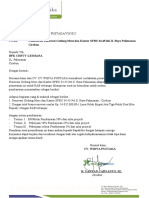 CV TARUNA PUTRA Permohonan Penawaran Renovasi Gedung Mess Dan Kantor SPBU 34.45146 Jl. Raya Palimanan Cirebon Jawa Barat