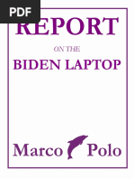 Report On Biden Laptop - Marco Polo