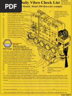 APE Daily Vibro Check List