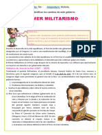 Primer Militarismo