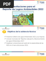 Orientaciones Logros Ambientales 2022