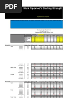 Starting Strength Logbook Calculator