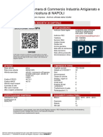 Visura Camerale Ordinaria Al 12.01.2022