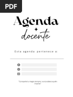 Agenda Semanal Docente 2023WT