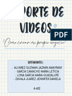 Reporte de Videos