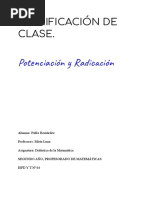 Clase Potenciación