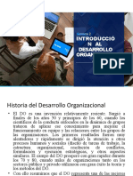 Historia Del Desarrollo Organizacional Diapositivas