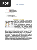 LA DEPRESION ESQUEMA Evaluacion Final