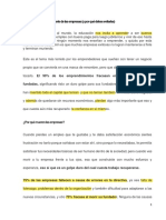 Principales Causas de Muerte de Las Empresas