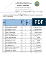 ACTA DE EXAMEN DEL HIMNO NACIONAL Listo