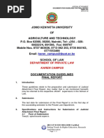 JKUAT Revised Judicial FINAL REPORT