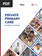 Pahal Report Private Primary Care Models in India