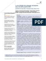 16 Portuguese EPIDEMIOLOGICAL PROFILE OF COVID-19 IN THE STATE OF ESPÍRITO SANTO, BRAZIL, FROM MARCH 2020 TO JUNE 2021