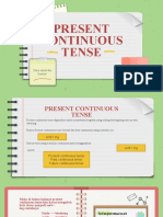 Materi Present Continuous Tense