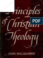 Principles of Christian Theology by John Macquarrie