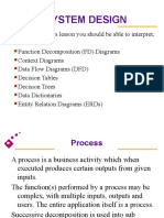 SAAD Lecture V - System Design