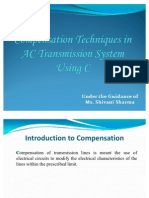 Compensation Techniques in AC Transmission System Using C