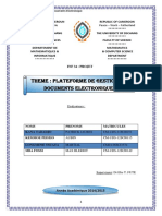 Plate Forme de Gestion de Documents Elec