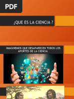 Que Es La Ciencia