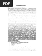 Resumen de Derecho Procesal II JBFAM