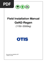 GeN2-Regen (1150kg-2000kg) Installation Manual