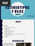 Estereotipos y Vejez 1