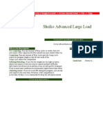 Sheiko Advanced Large Load