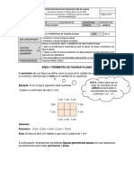 8-01 Ii - Lapso 6: Área Y Perímetro de Figuras Planas